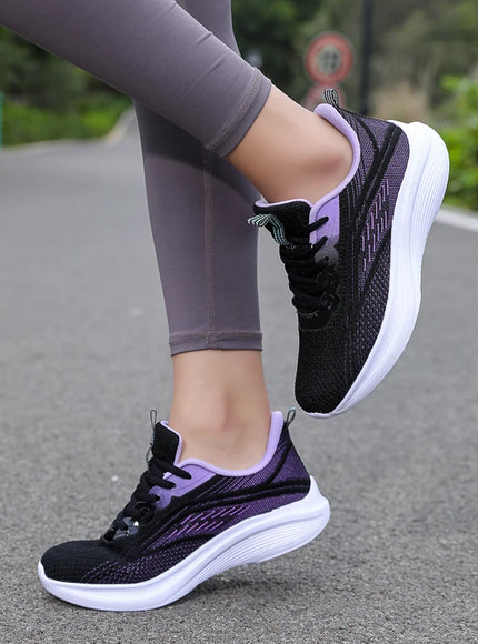 Womens Running Shoes Athletic Outdoor Gym Training Sneakers Walking Tennis Shoes Breathable Sport Fashion Sneakers for Ladies