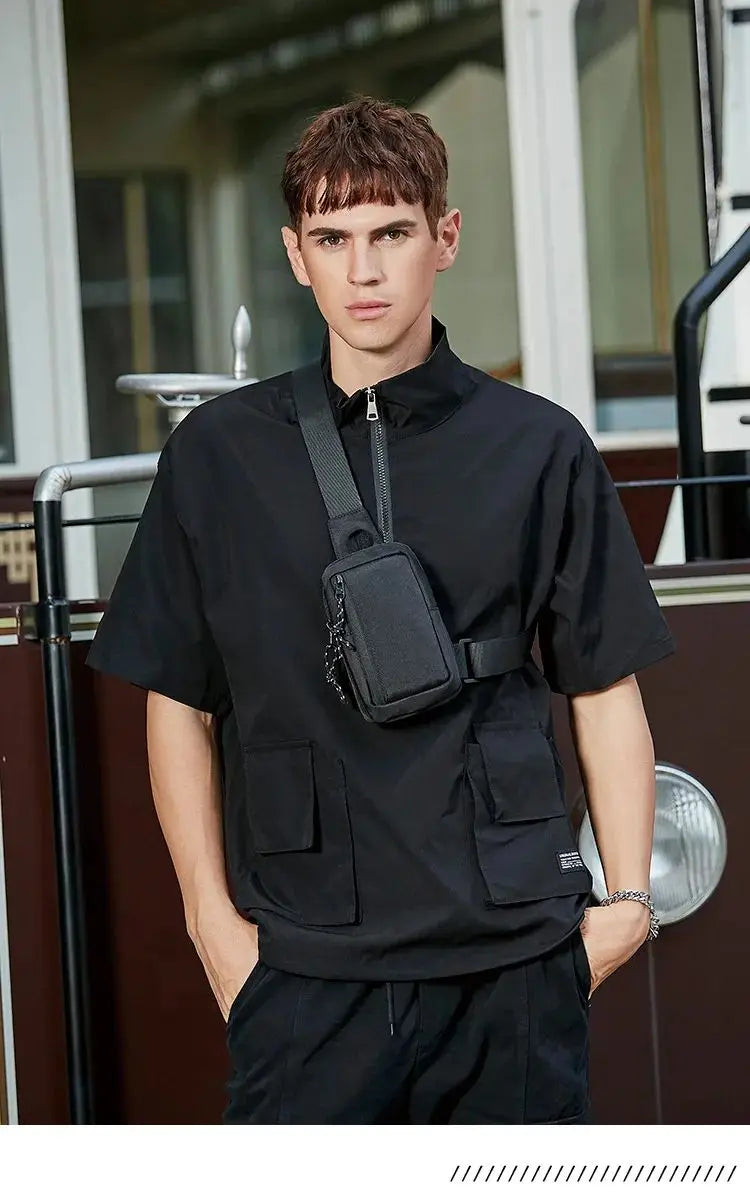 Men's Bag Fashion Oxford Small Casual Men Mini Handbags Male Cross body Shoulder Messenger Bags For Men Purses and Handbags