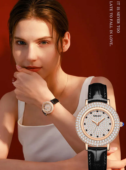 KissICON KissIcon UTHAI W43 Quartz Watch - Diamond Crystal