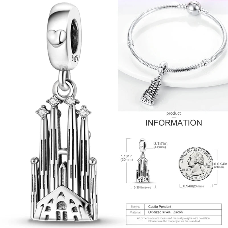925 Sterling Silver Tree of Life Bead Luminous Firefly Dangle Butterfly Charms Fit Original Bracelet DIY Jewelry Gift for Women