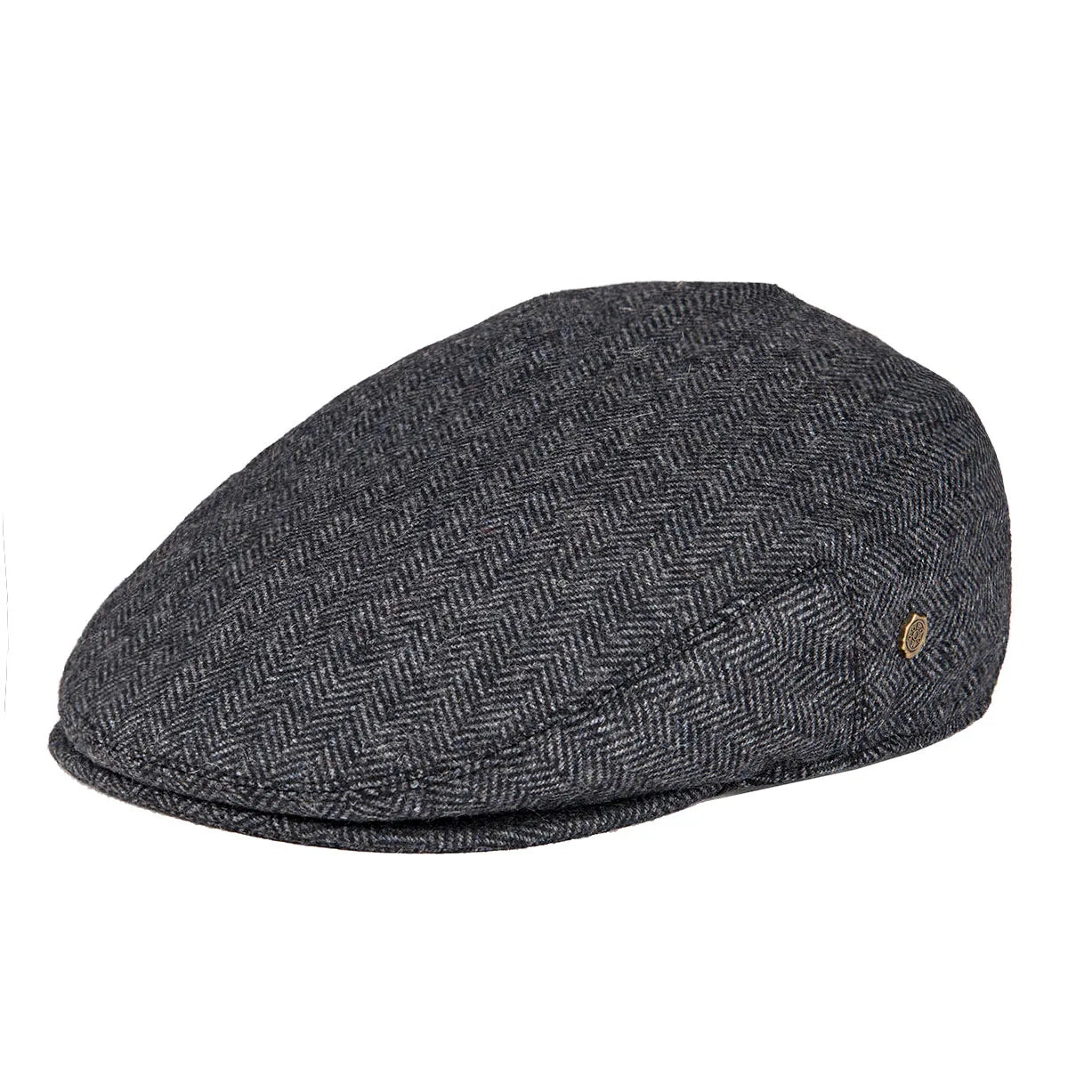 VOBOOM Wool Tweed Herringbone Irish Cap Men Women Beret Cabbie Driver Hat Newsboy Caps Golf Ivy Flat Hats Green Navy Black