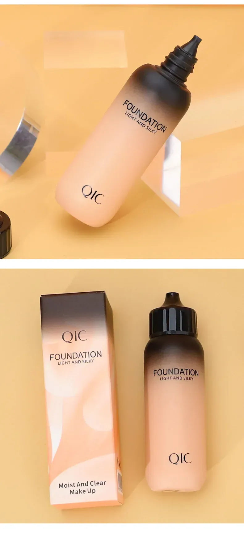 KissICON 💋 Liquid Foundation BB Cream - Oil Control