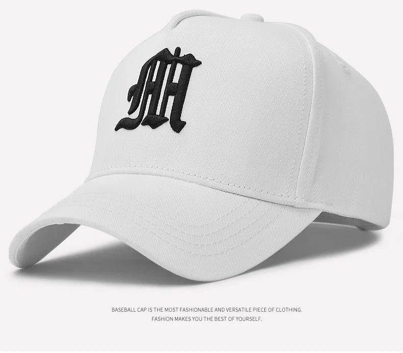 Spring and Summer Hard Cotton High Top Baseball Hat Man Woman Sport Big Size Snapback Cap 55-60cm 60-65cm