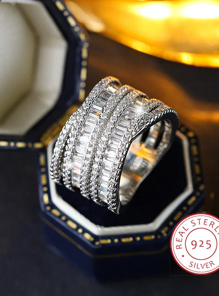 KissIcon CZ Engagement Ring For Women - Dainty Solitaire
