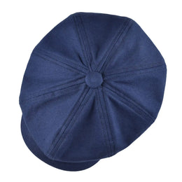 BOTVELA Men's Newsboy Cap Twill Cotton 8 Panel Hat Flat Ivy Cabbie Casual Baker Caps Gatsby Hat Retro Hats Boina Beret for Male