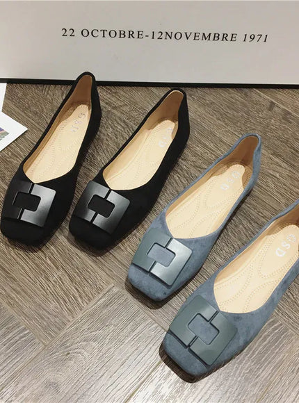KissICON Flat Shoes Women Spring Autumn Fashion Women's Shoe