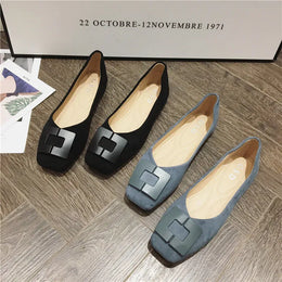KissICON Flat Shoes Women Spring Autumn Fashion Women's Shoe