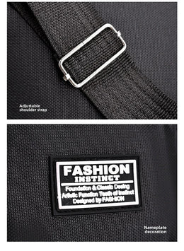 2026 Men's Messenger Bag Crossbody Shoulder Bags Men Small Sling Pack For Work Business Waterproof Oxford Packs Satchel Purse
