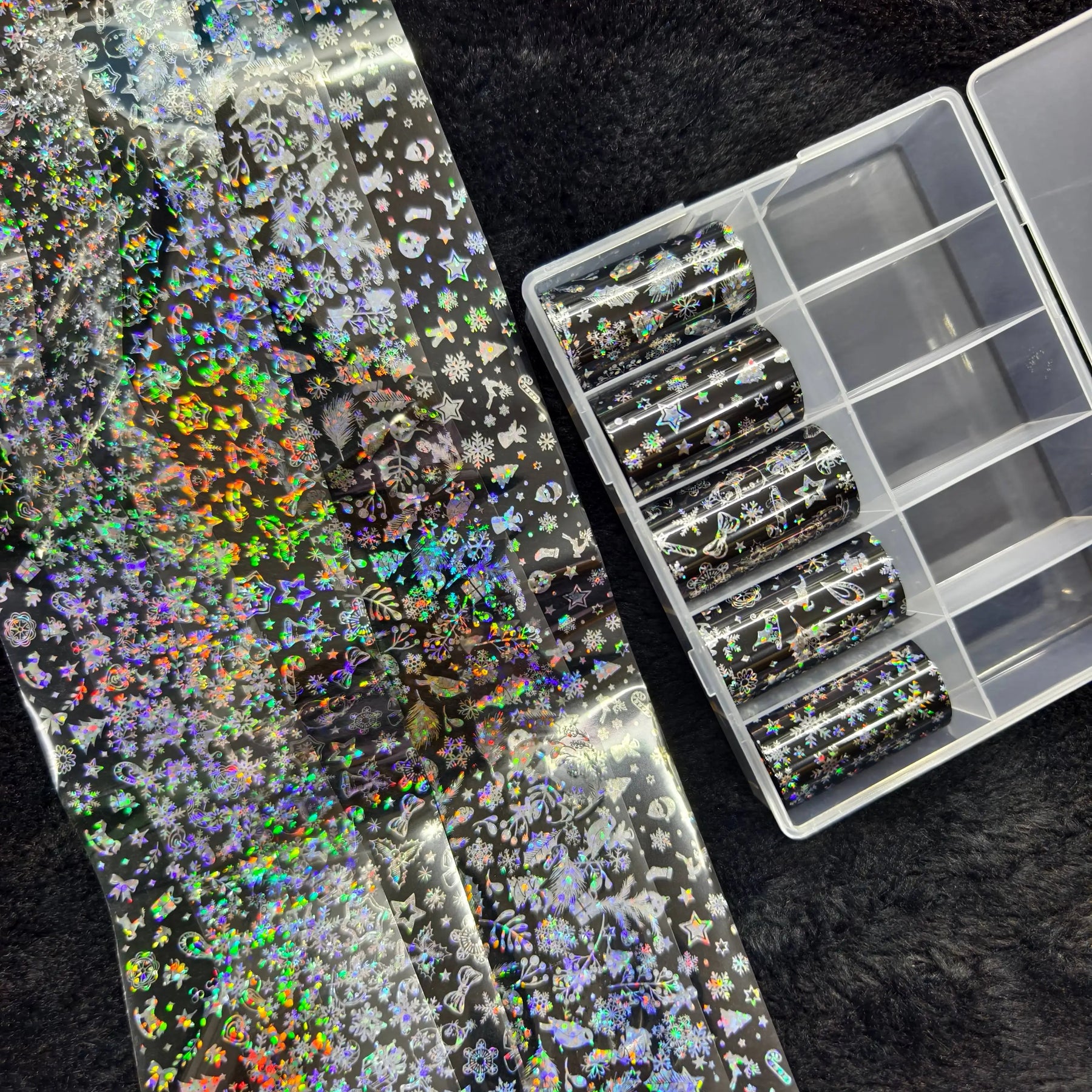 10Rolls Halloween  Christmas  Easter Nail Foils Transfer Paper  Nail Art Stickers   Decal  Nails Decoration