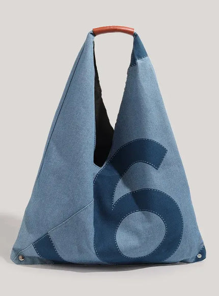 Denim Shoulder Tote – Purse Adjustable Strap