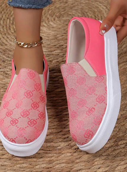 Fashion Casual Sneakers Women Shoes 2024 Women Flats Rhinestone Bling Chic Shining Star Sewing Thick Sole Slip on Platform
