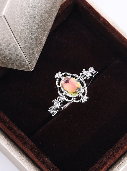 KissIcon S925 Moonstone Ring For Women - Engagement Gift