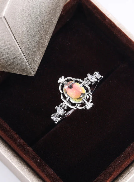 KissIcon S925 Moonstone Ring For Women - Engagement Gift