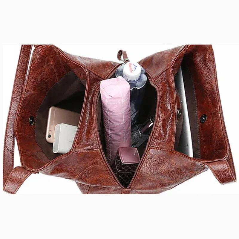 KissICON Vintage Hand Designers Handbags Shoulder Tote –