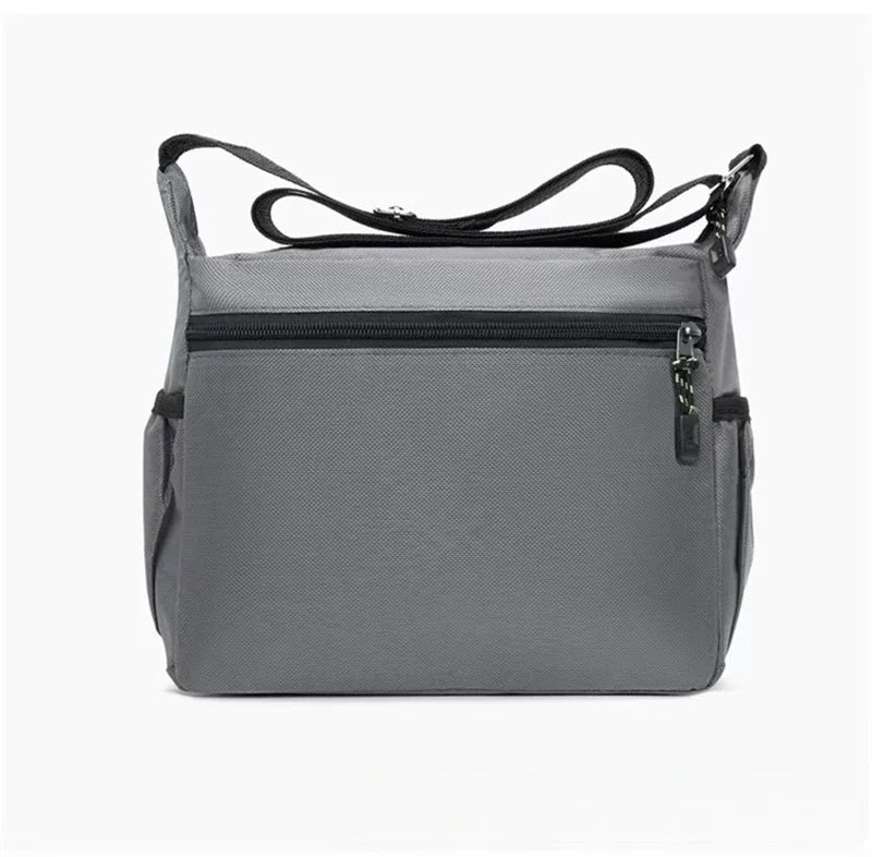 New Mens Crossbody Bag Single Shoulder Bags Big Capacity Multi-Pockets Storage Bag Fashion Handbag Business Crossbody Bags