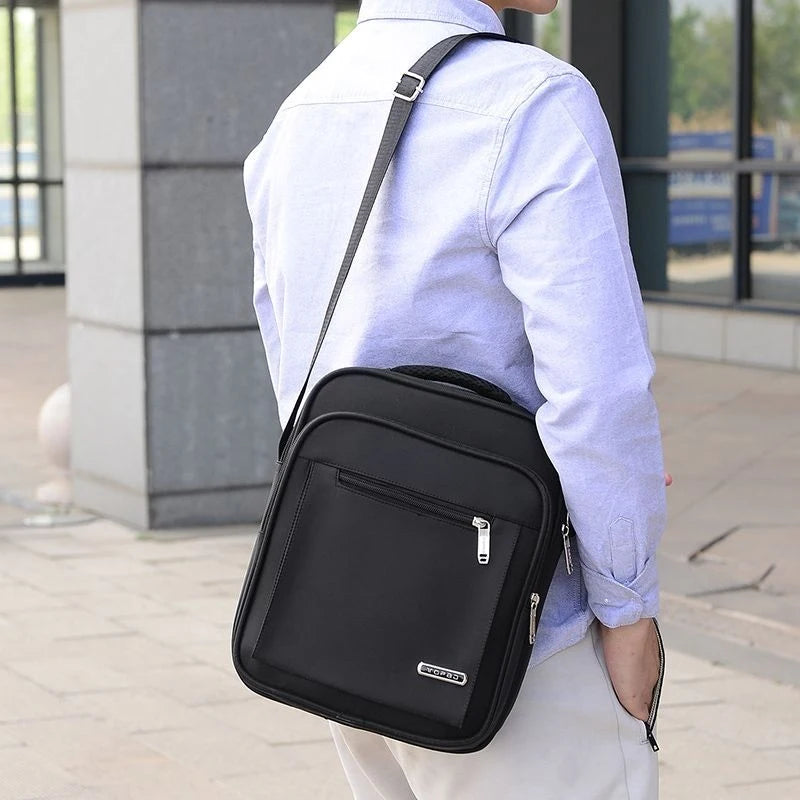 Shoulder Bag Men's Messenger Bag Men's Bags Men's Backpack Men's Handbag Men's Cash Collecting Bag Business LeisureLargeCapacity