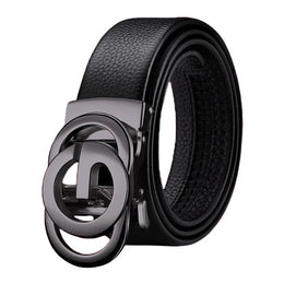 Men's Belt Automatic Buckle Belt Fashion Business Belt for Male Good Gifts for Men