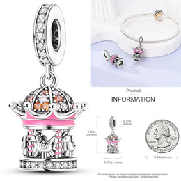 925 Sterling Silver Tree of Life Bead Luminous Firefly Dangle Butterfly Charms Fit Original Bracelet DIY Jewelry Gift for Women