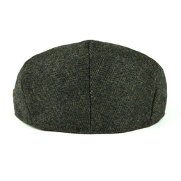 VOBOOM Wool Tweed Herringbone Irish Cap Men Women Beret Cabbie Driver Hat Newsboy Caps Golf Ivy Flat Hats Green Navy Black