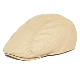 BOTVELA Men Classic Cotton Twill Newsboy Flat Hat Vintage Ivy Outdoor Driving Hat Fitted Cap