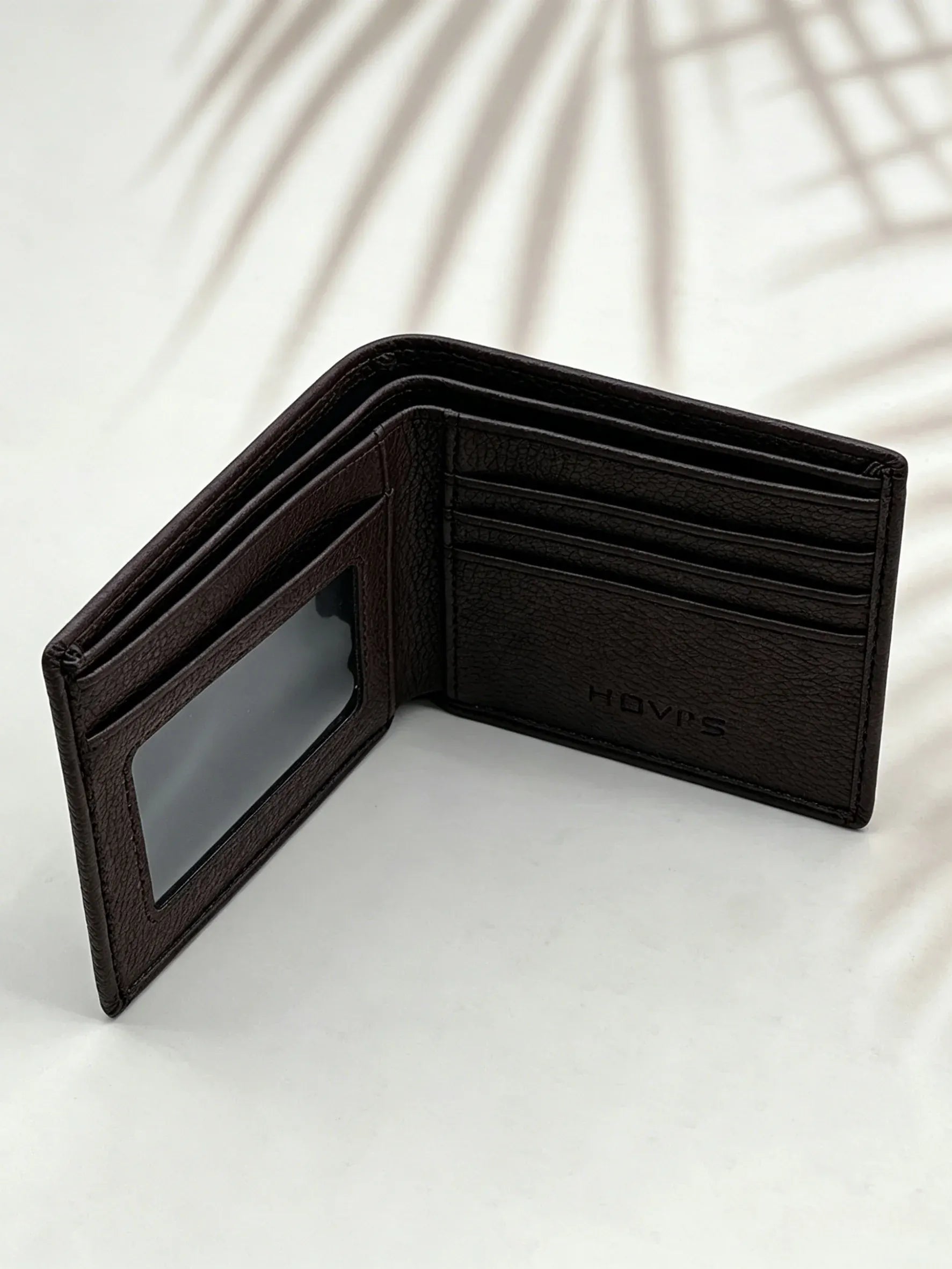Men'S Wallet with 5 Card Slots & ID window, RFID Blocking Minimalist Slim Wallet for Men