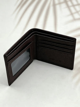 Men'S Wallet with 5 Card Slots & ID window, RFID Blocking Minimalist Slim Wallet for Men