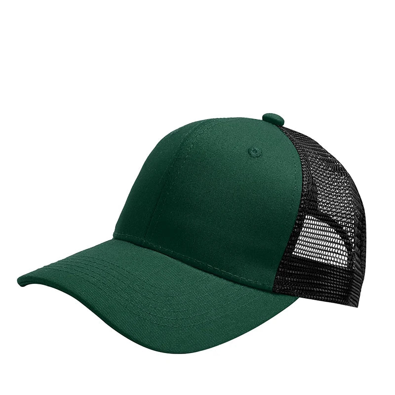 Professional Custom Logo Printing Embroidery Design Mesh Cap Sunscreen Sun Visor Cap Casual Versatile Sun Hat Men Women Hats