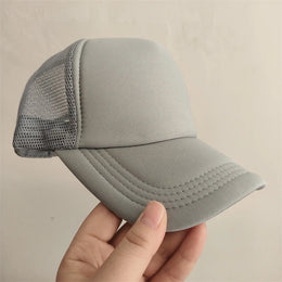 Customized Logo Mesh Baseball Caps Men Women 5 Panel Cheaper Trucker Hats Sports Team Snapback Caps Summer Sun Dad Hat Gorras