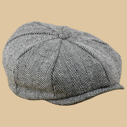 Male Plus Size Ivy Hat Big Head Man Spring Summer and Autumn Newsboy Cap Wool Beret Caps Winter Felt Flat Caps 55-58cm 59-60cm