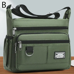 Mens Crossbody Bag Single Shoulder Bags Big Capacity Multi-Pockets Storage Bag Fashion Handbag Business Crossbody Bags