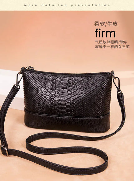 Handbag – Leather Crocodile Pattern
