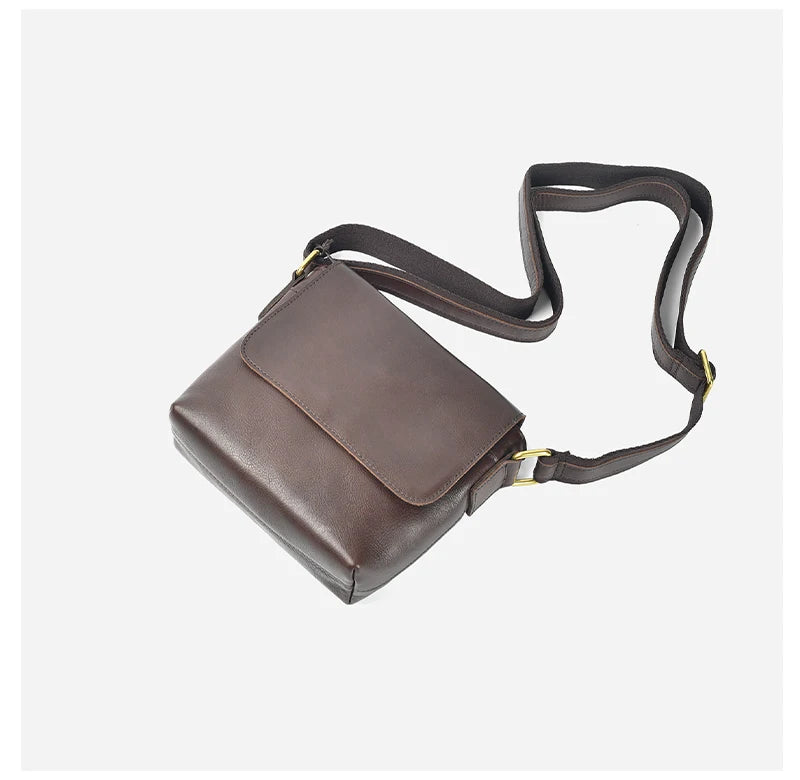 Mendy Mens Bags Cross Bag Shoulder Bag Men Bags Genuine Leather Crossbody Bags Small Sling Bag Designer Luxury Bag High End New