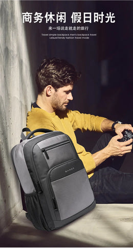 Bange Men's Designer Laptop Bag School Bags for Boys Male Motorcycle Tactical Business Sports Travel Backpack Men
