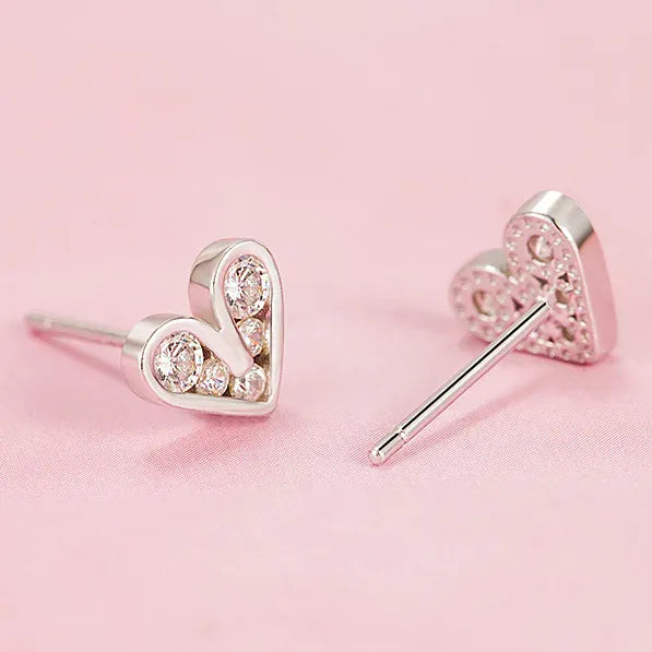 KissICON carefully selected 18 Drop Earrings Women Engagement Party Exquisite Ear Accessories Fashion Jewelry Temperament Sweet Pink Pear Cubic Zirconia
