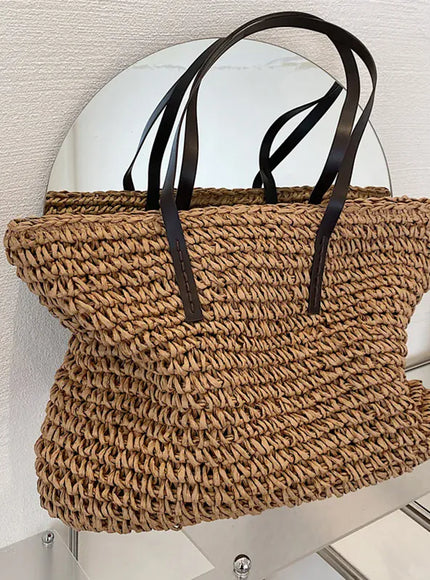 KissICON Handbag – Beach Rattan Woven