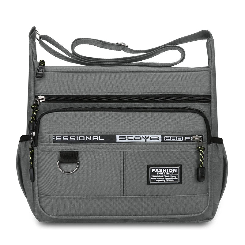 2026 Men's Messenger Bag Crossbody Shoulder Bags Men Small Sling Pack For Work Business Waterproof Oxford Packs Satchel Purse