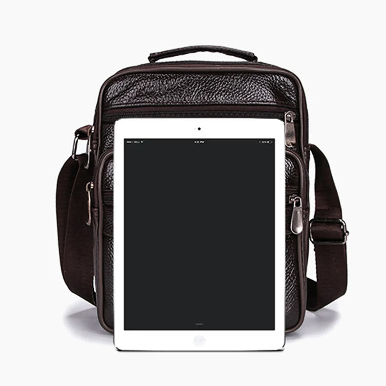 Men's Messenger Bags Hot PU Handbag Multi-functional Travel Casual Small Bags Outdoor Hiking Cycling Sport Cigarette Satchel