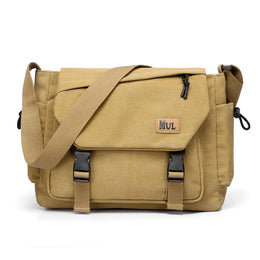 Men's Casual Crossbody Bag Large Capacity Single Shoulder Bag Commuter Mailman Bag Lightweight Leisure Backpack for Business