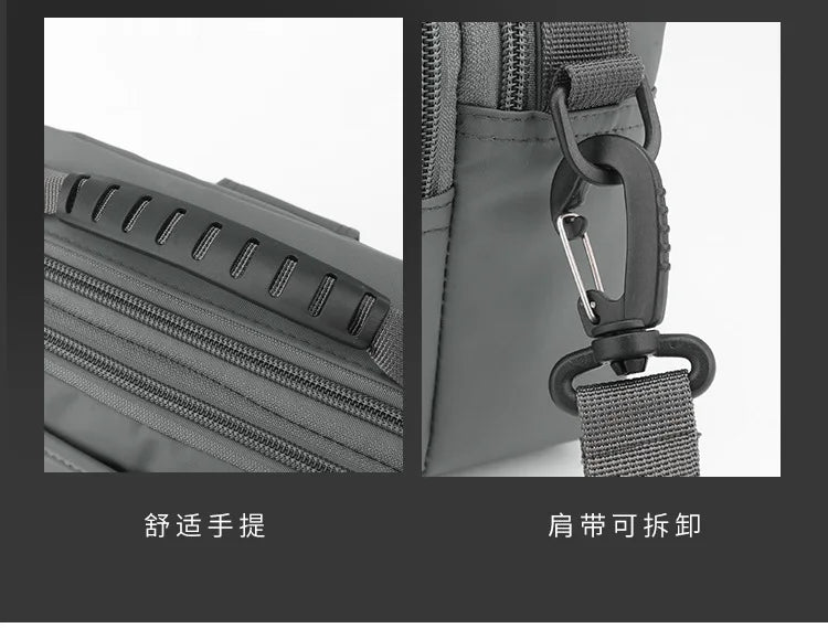 Men's Casual Messenger Bag Outdoor Small Shoulder Bag Multifunctional Travel Waist Bag Hanging Bag Crossbody Bags for Men