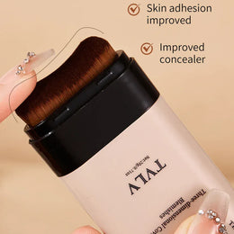 KissICON 💋TVLV Velvet Moist Foundation Stick - LongLasting Concealer