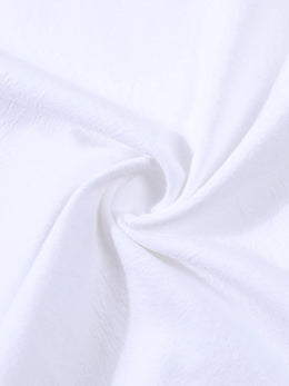 2025 Autumn Cross-Border Men's Cotton and Linen Stand Collar Short Sleeved Shirt, Loose Casual Henley Shirt for Men