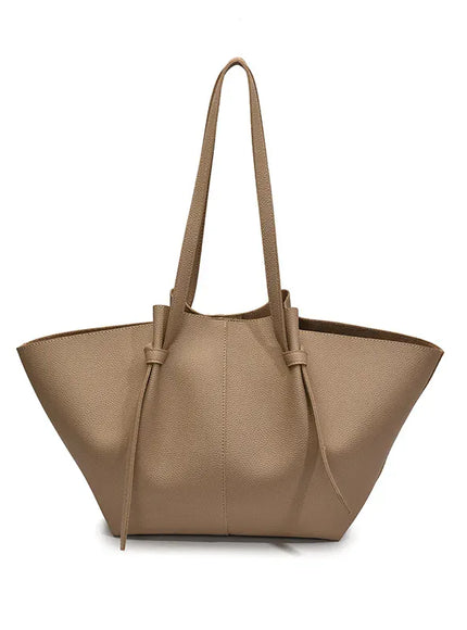 Pleated Tote – Women's Wing-inspired Statement