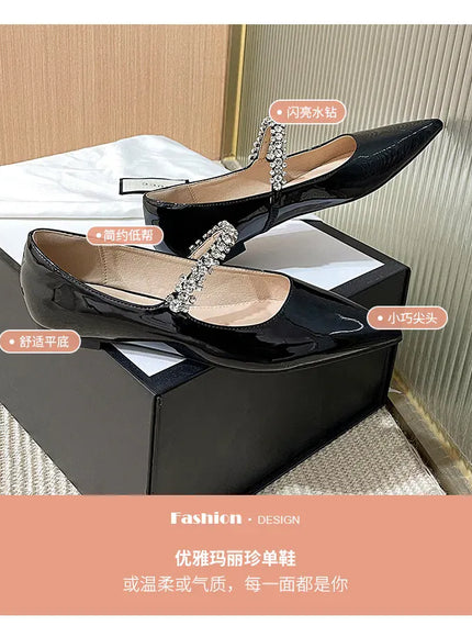 2025 Flat Shoe for Women Spring Summer Shallow