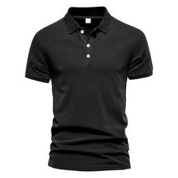 Men Polo Shirt Short Sleeve Breathable Soft Regular Fit Casual Business Golf Summer Daily Work Outdoor Lightweight Basic Tops