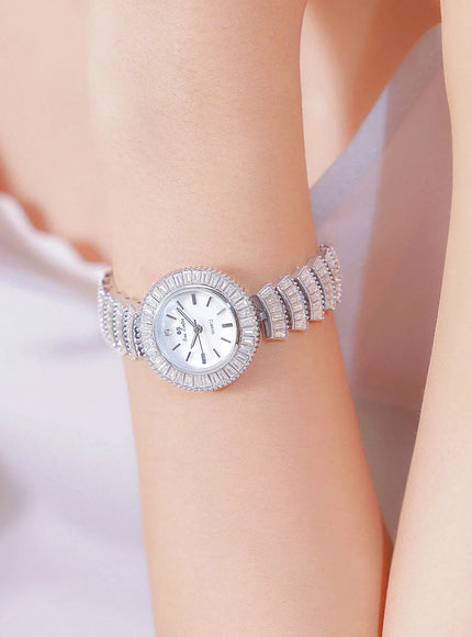 KissIcon UTHAI Mermaid Diamond Waterproof Quartz Watch