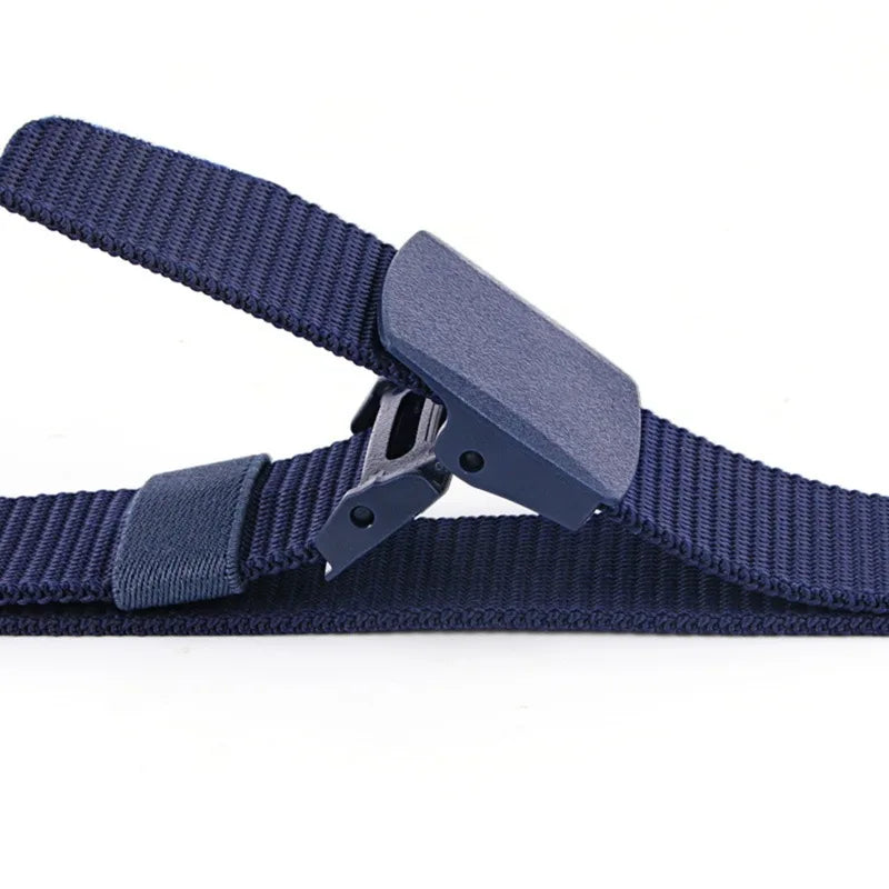 Men Belt 2023  Belts Adjustable Belt Men Outdoor Travel Tactical Waist Belt with Plastic Buckle for Pants 120cm