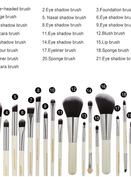 KissICON KissIcon Pro Makeup Brushes Set - Complete Eye