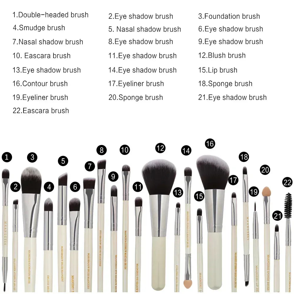 KissICON KissIcon Pro Makeup Brushes Set - Complete Eye