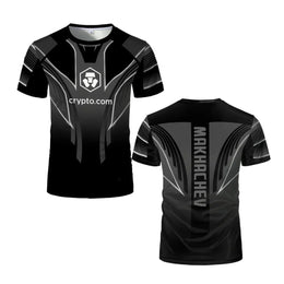 New Men's Wrestling Competition T-shirt, Fan-shaped Round Neck 3D Printed, Men's and Women's Outdoor Short Sleeved Sports Top