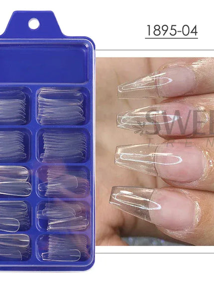 KissIcon Nude Pink Press On Nails - Long